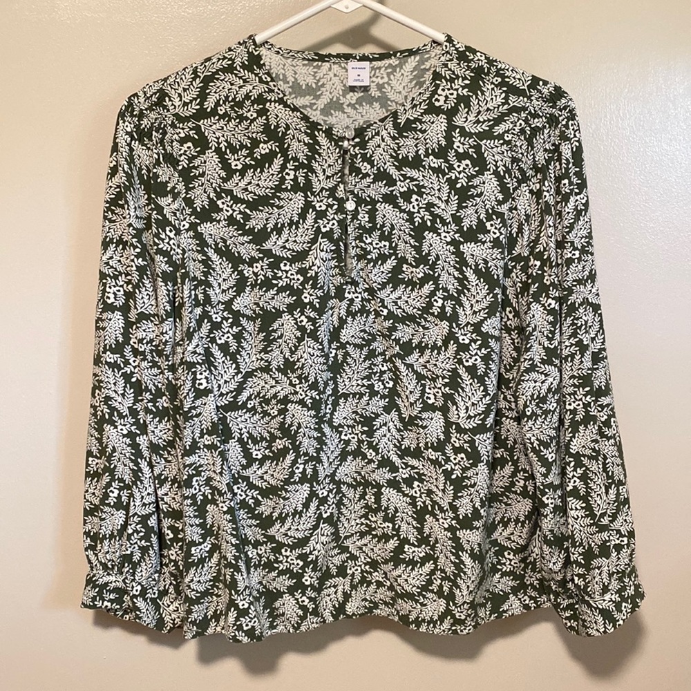 Old Navy 3/4 sleeve blouse M